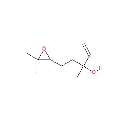 Strukturformel von Z-Linalooloxid